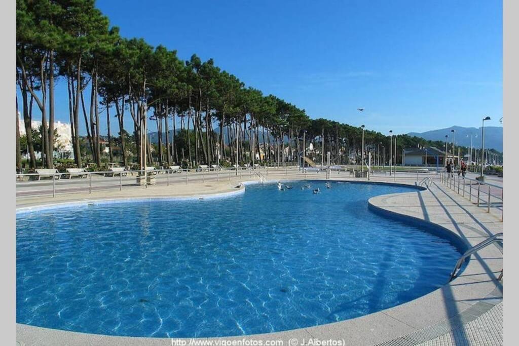 Playa Samil Vigo Reformado 2016 Lägenhet Exteriör bild