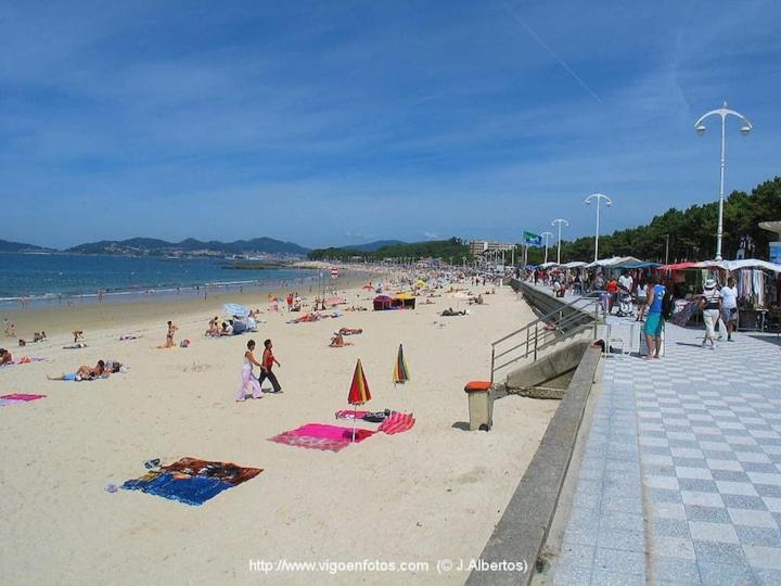 Playa Samil Vigo Reformado 2016 Lägenhet Exteriör bild