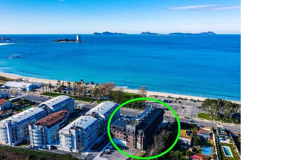Playa Samil Vigo Reformado 2016 Lägenhet Exteriör bild